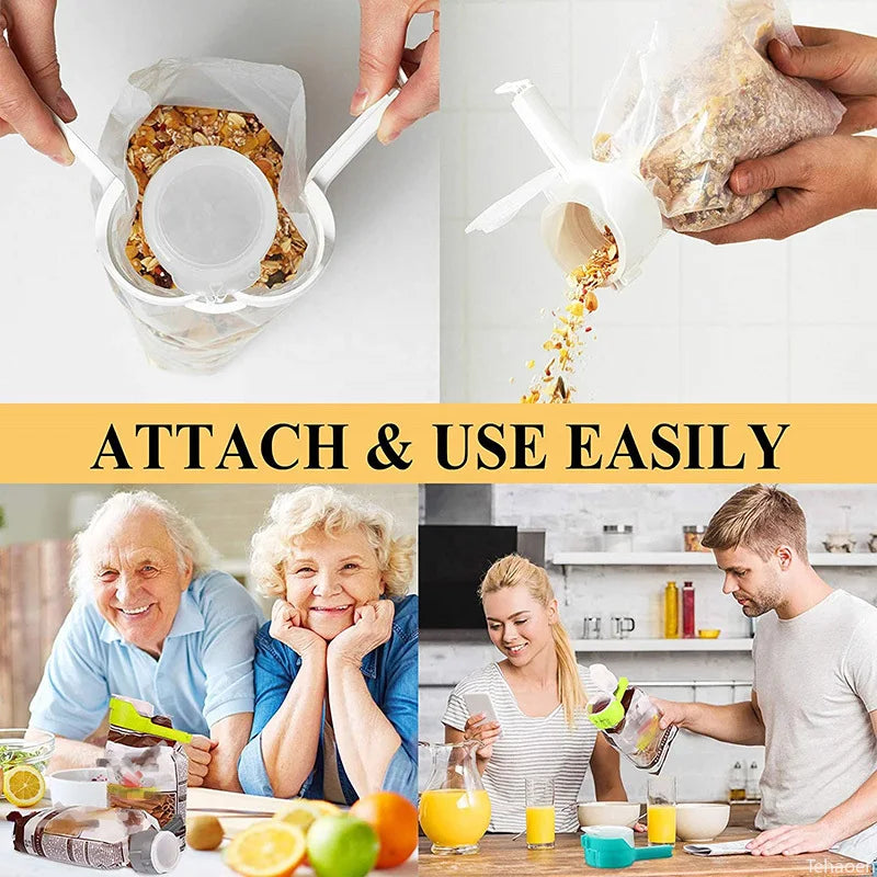 Clip Sellador de Bolsas | Conserva la Frescura